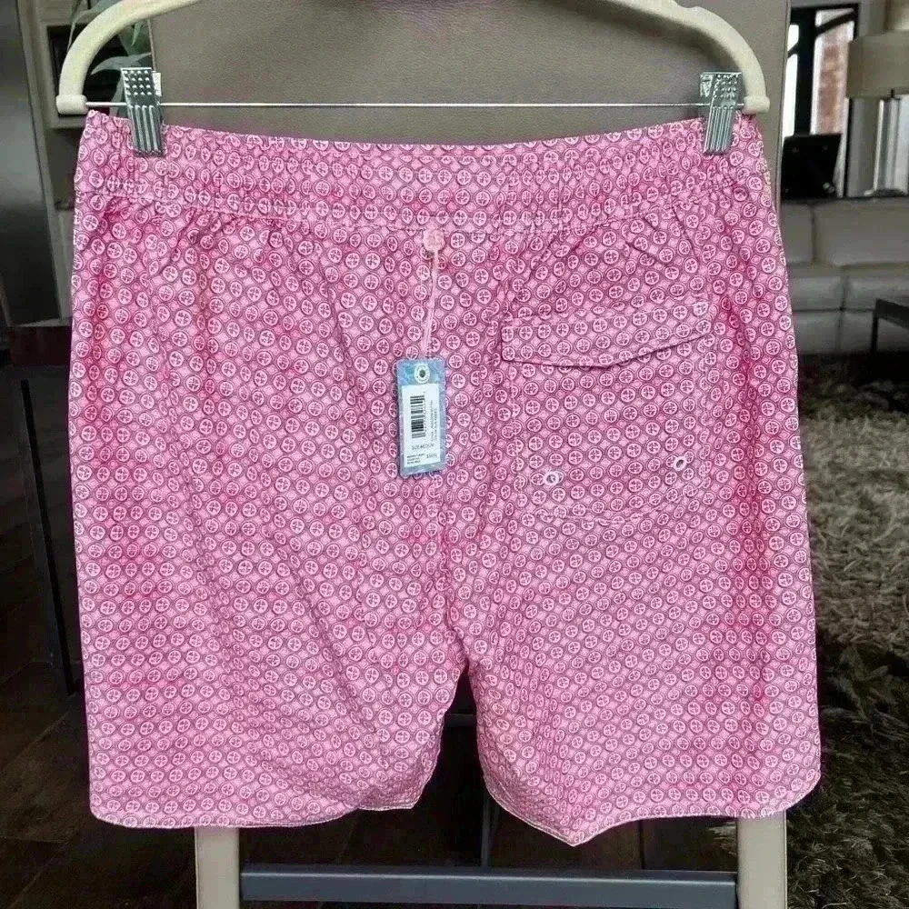 NWT- Johnnie- O Kitts Swim/Boardshort, Size-medium, Color- Sun Kissed